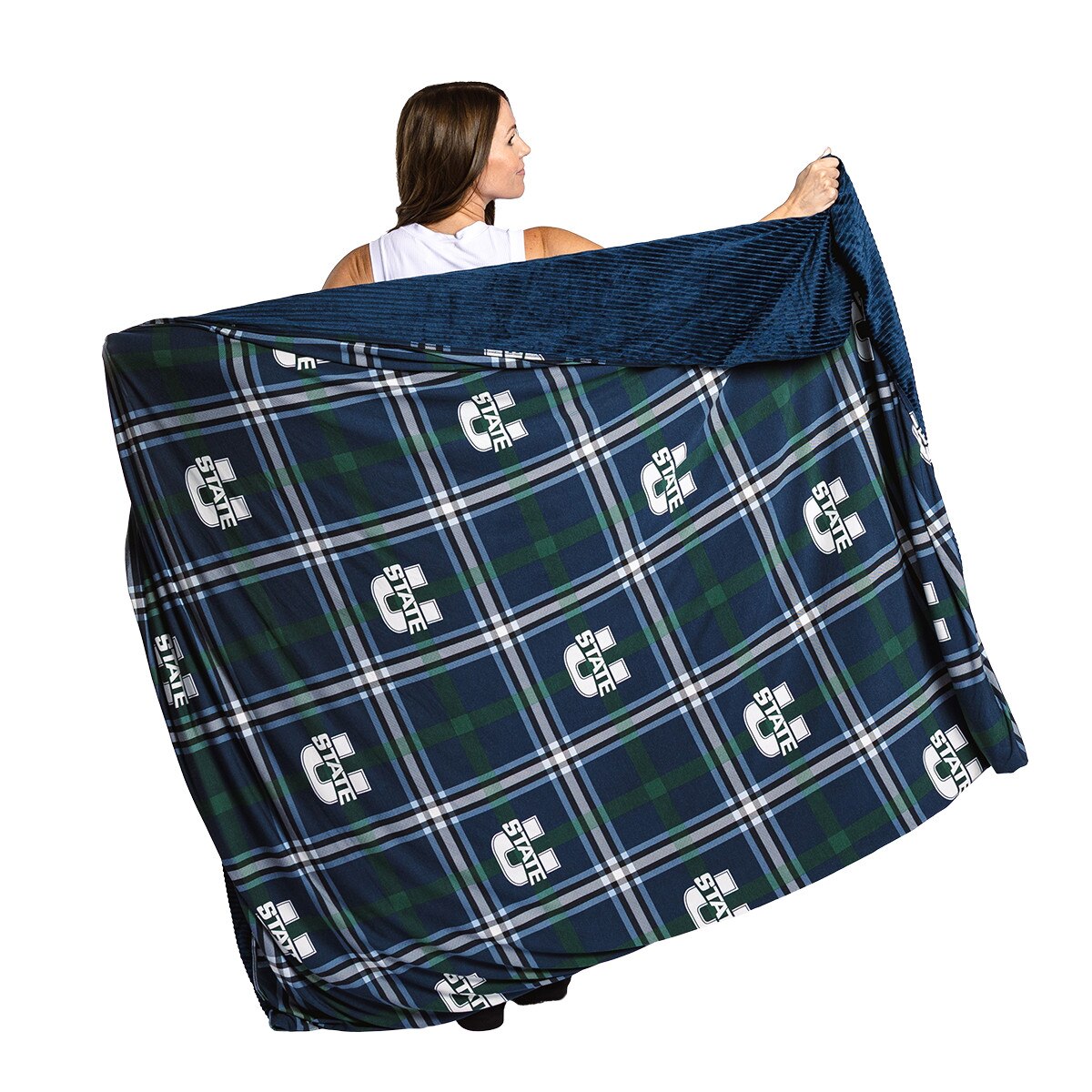 Beddy's on the go tartan blanket